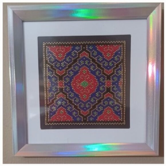 Exquisite Beaded Wall Art | Handcrafted Moroccan-Inspired Elegance - Picture 1 of 1